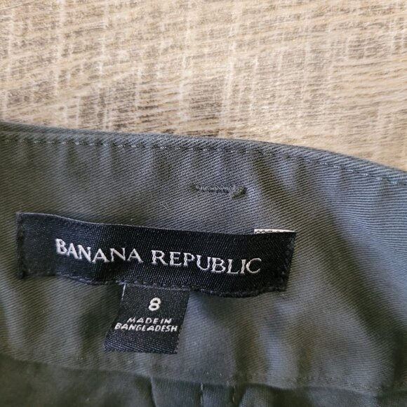 BANANA REPUBLIC | Utility Wrap Skirt Belted | Sz. 8 - Picture 7 of 10
